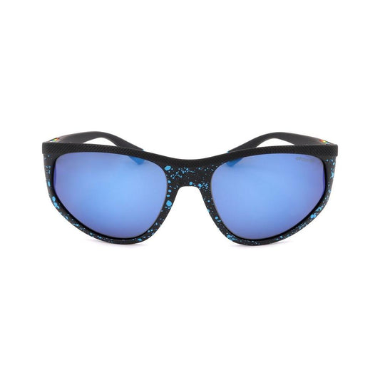 Polaroid Blue Rubber Sunglasses Polaroid Cornflower Blue