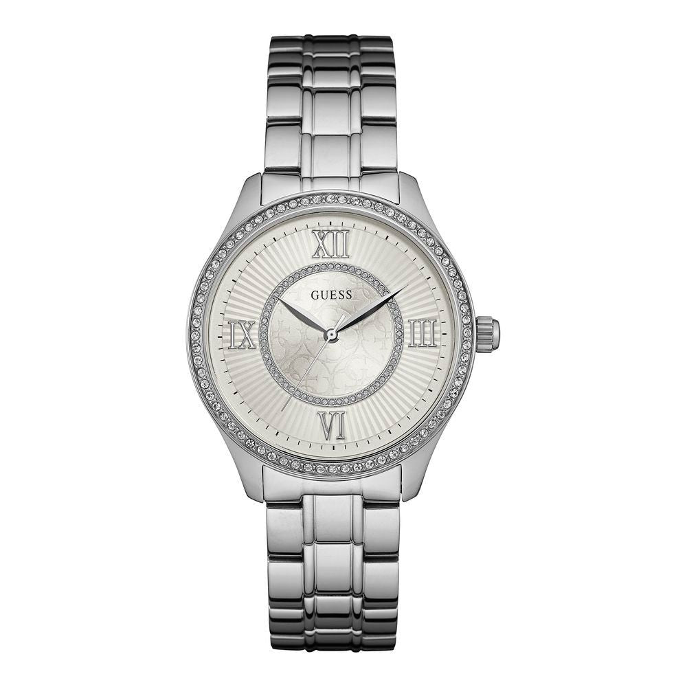 Guess Green Steel Watch Guess Light Gray