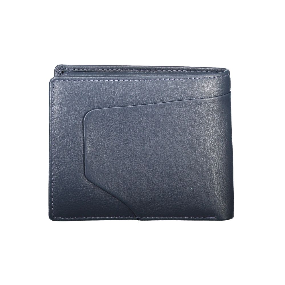 Piquadro Blue Leather Wallet Piquadro