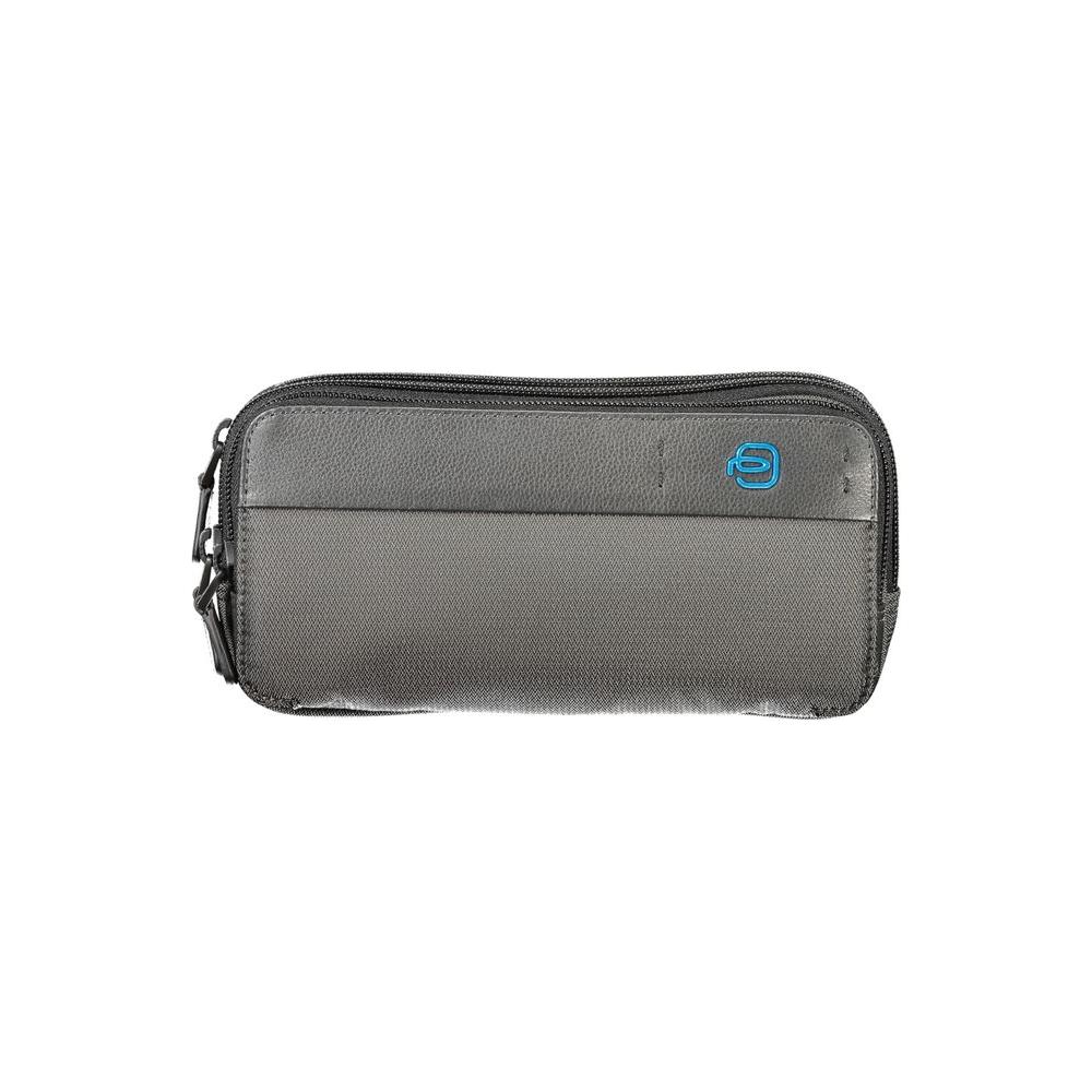 Piquadro Gray Polyester Shoulder Bag Piquadro