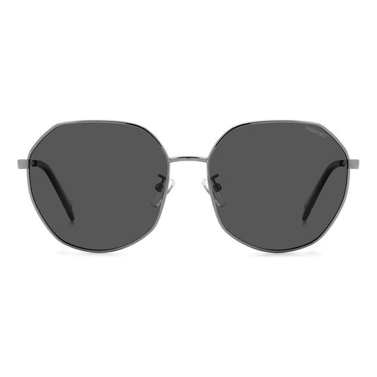 Polaroid Gray Metal Sunglasses Polaroid Dark Slate Gray