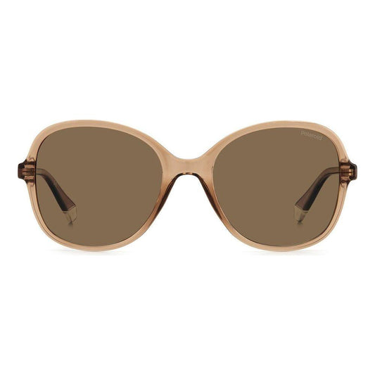 Polaroid Beige Resin Sunglasses Polaroid