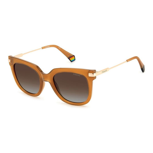 Polaroid Orange Resin Sunglasses Polaroid Sienna