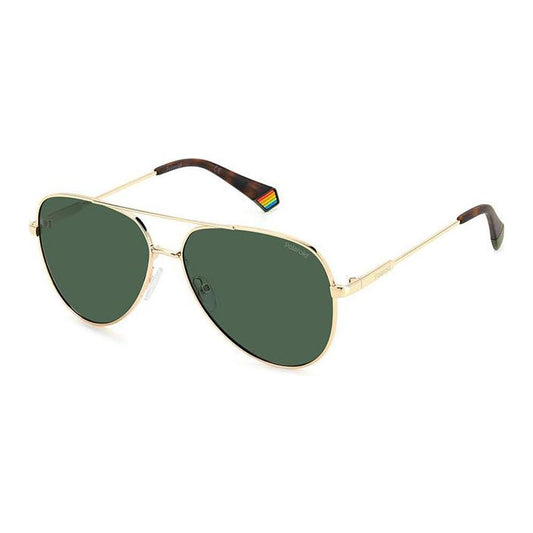 Polaroid Gold Metal Sunglasses Polaroid