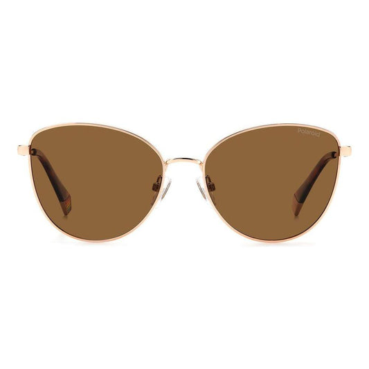 Polaroid Gold Metal Sunglasses Polaroid