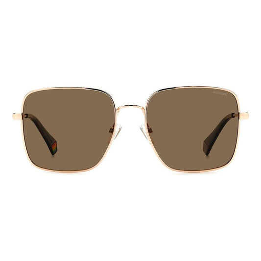 Polaroid Gold Metal Sunglasses Polaroid