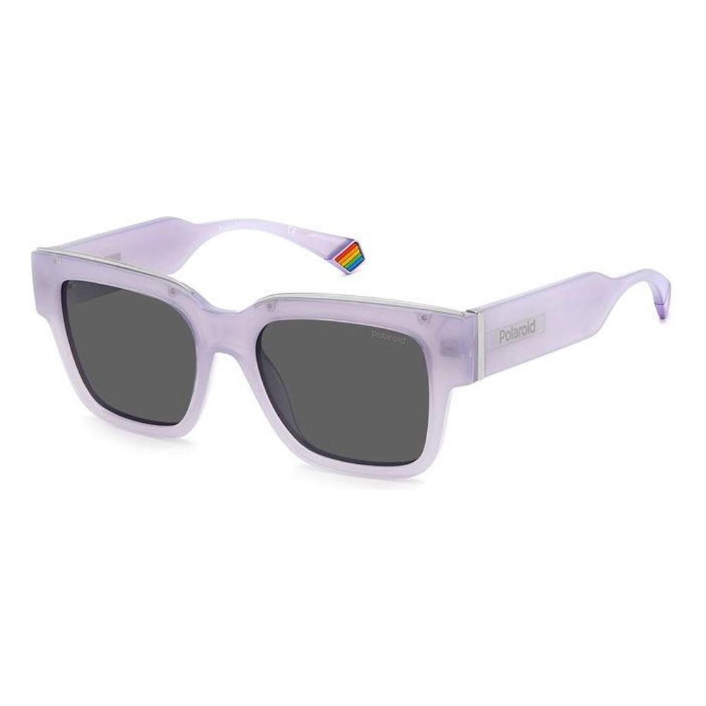 Polaroid Purple Resin Sunglasses Polaroid Light Gray