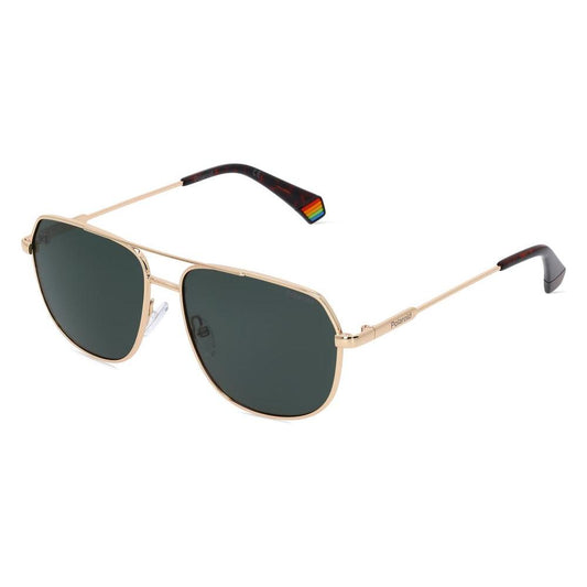 Polaroid Gold Metal Sunglasses Polaroid