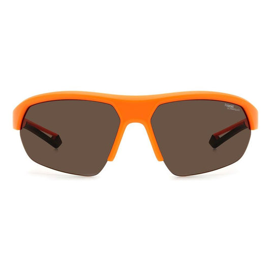Polaroid Orange Resin Sunglasses Polaroid Dark Olive Green