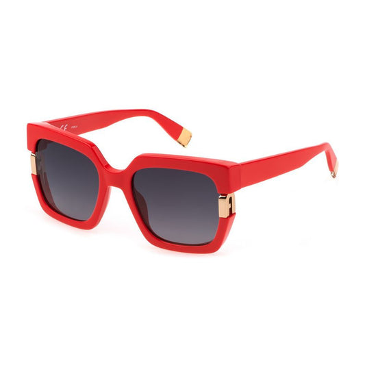 Furla Orange Acetate Sunglasses Furla Tomato