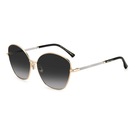 Jimmy Choo Gold Metal Sunglasses Jimmy Choo