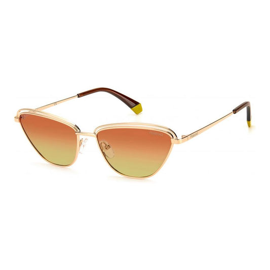 Polaroid Gold Metal Sunglasses Polaroid