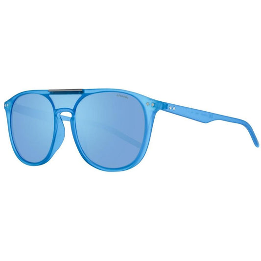 Polaroid Blue Plastic Sunglasses Polaroid Cornflower Blue