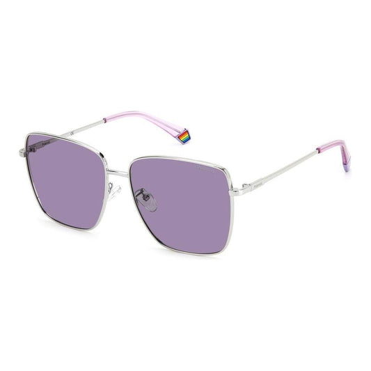 Polaroid Gray Metal Sunglasses Polaroid Dark Gray