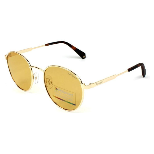 Polaroid Gold Metal Sunglasses Polaroid