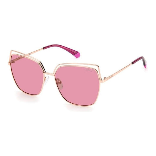 Polaroid Orange Metal Sunglasses Polaroid Pale Violet Red