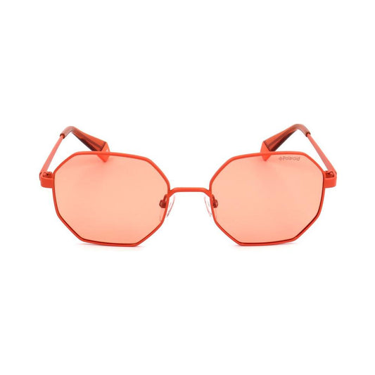 Polaroid Orange Metal Sunglasses Polaroid Light Pink