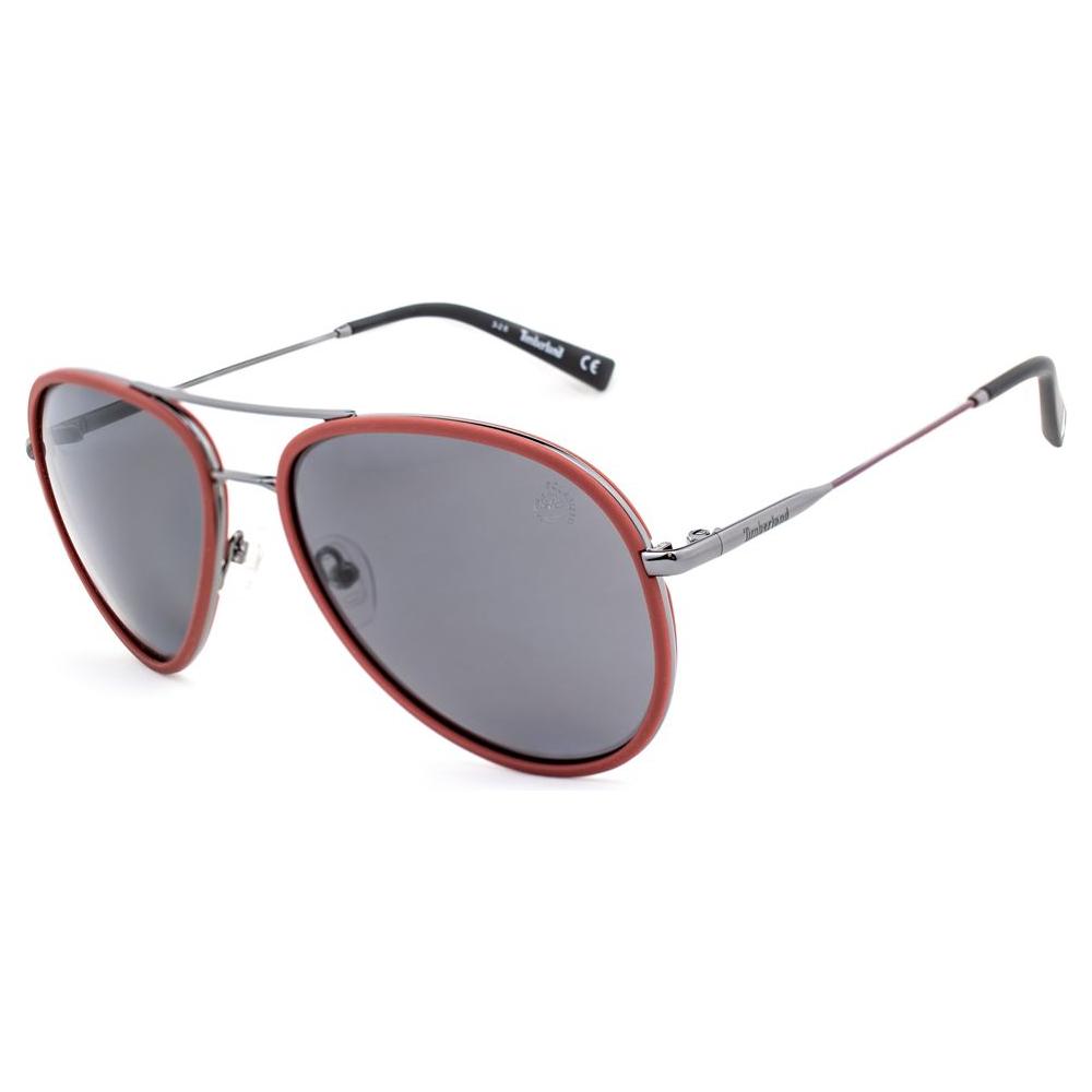 Timberland Silver Plastic Sunglasses Timberland Light Slate Gray