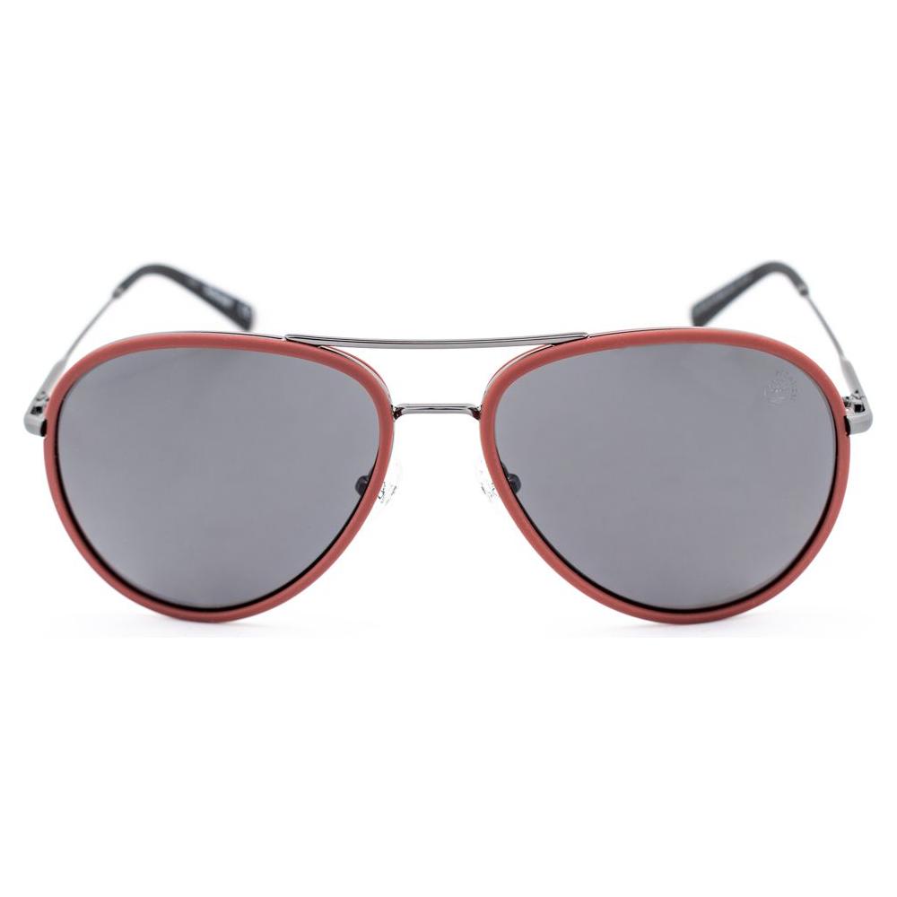 Timberland Silver Plastic Sunglasses Timberland Light Slate Gray
