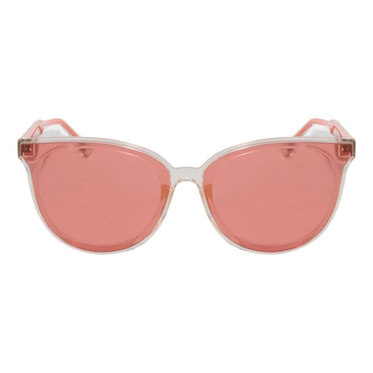 Jimmy Choo Transparent Acetate Sunglasses Jimmy Choo Dark Salmon