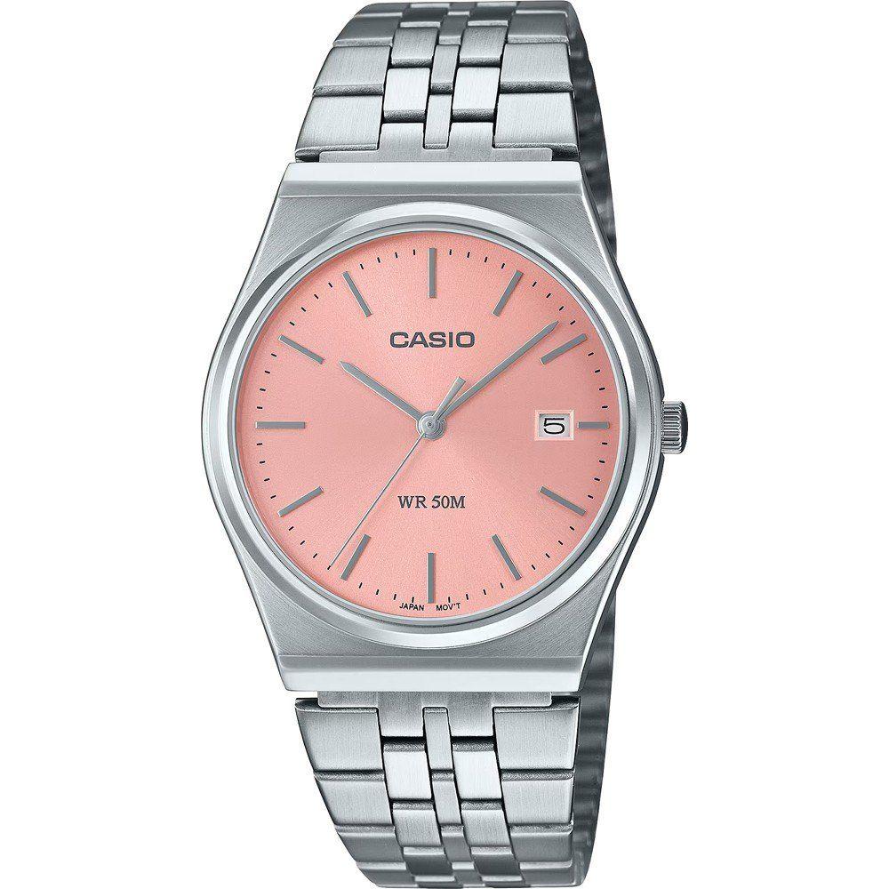 Casio Silver Steel Watch Casio Gray