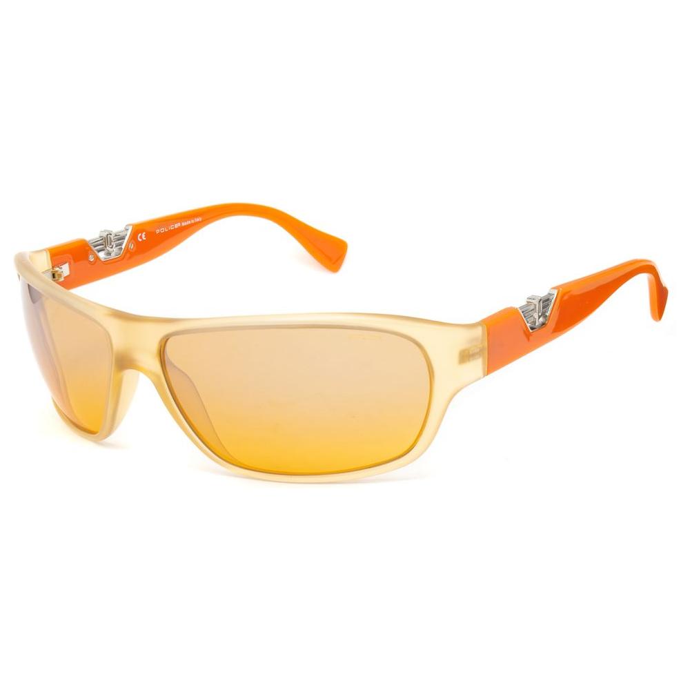 Police Orange Injected Sunglasses Police