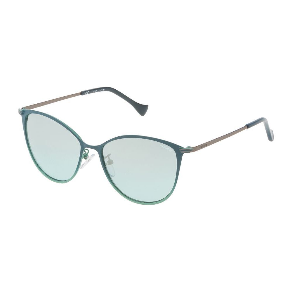 Police Green Metal Sunglasses Police