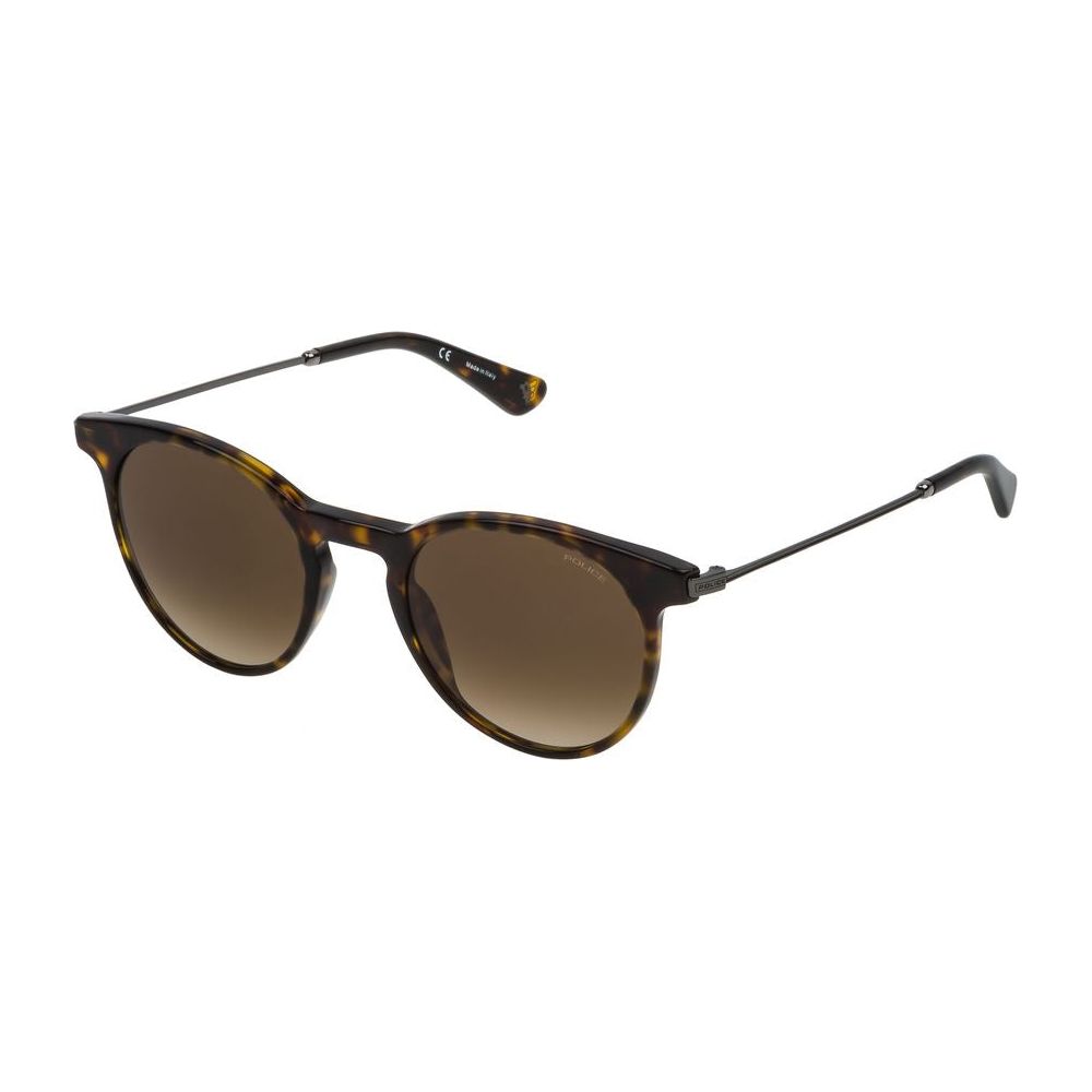 Police Brown Metal Sunglasses Police