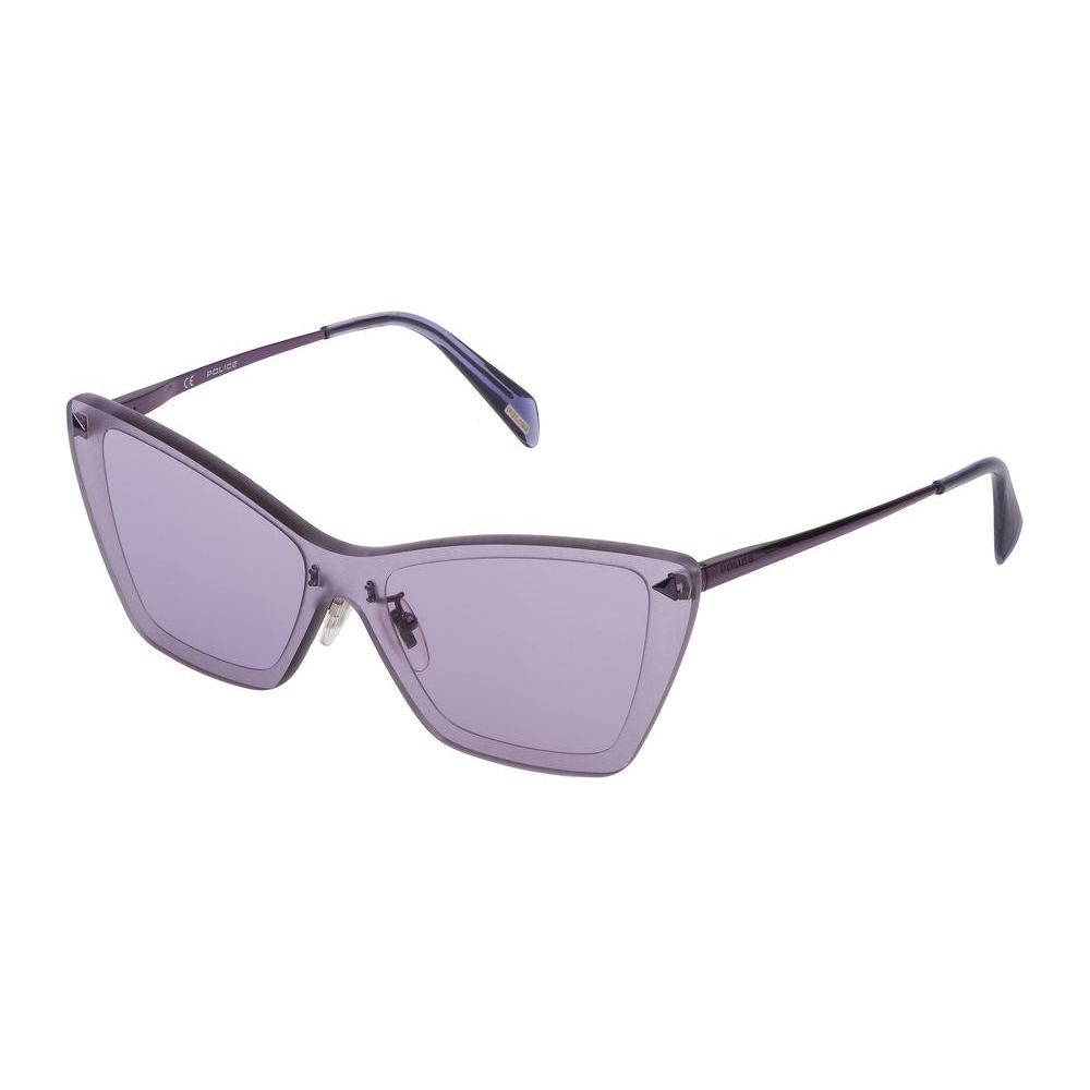 Police Purple Metal Sunglasses Police