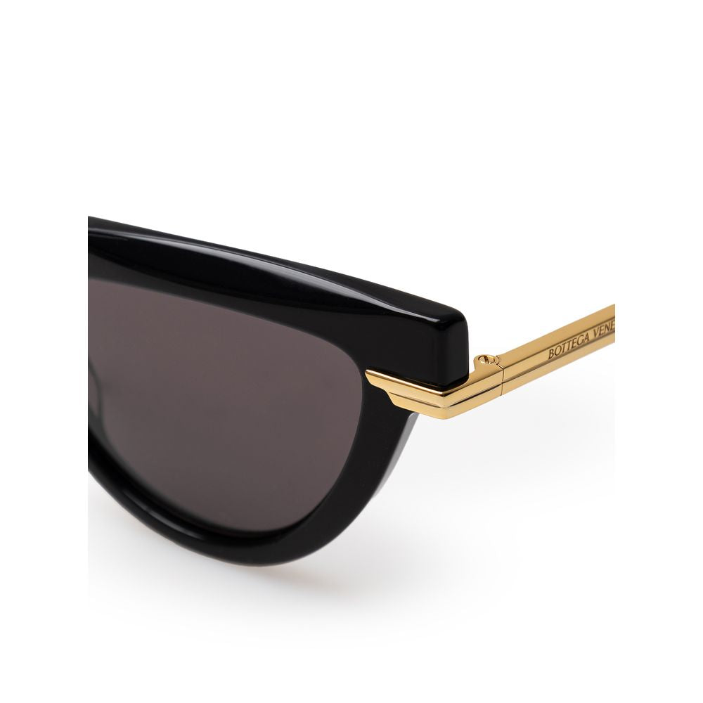 Bottega Veneta Black Acetate Sunglasses Bottega Veneta