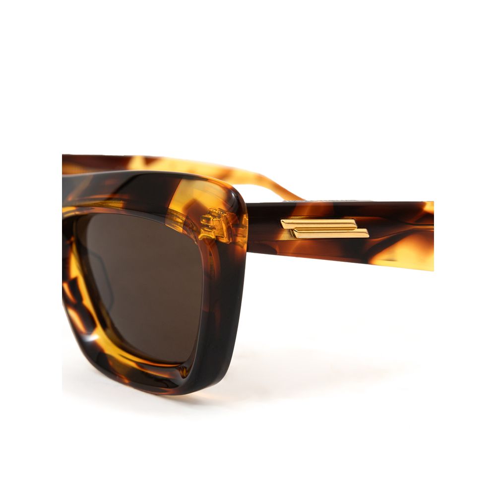 Bottega Veneta Brown Acetate Sunglasses Bottega Veneta