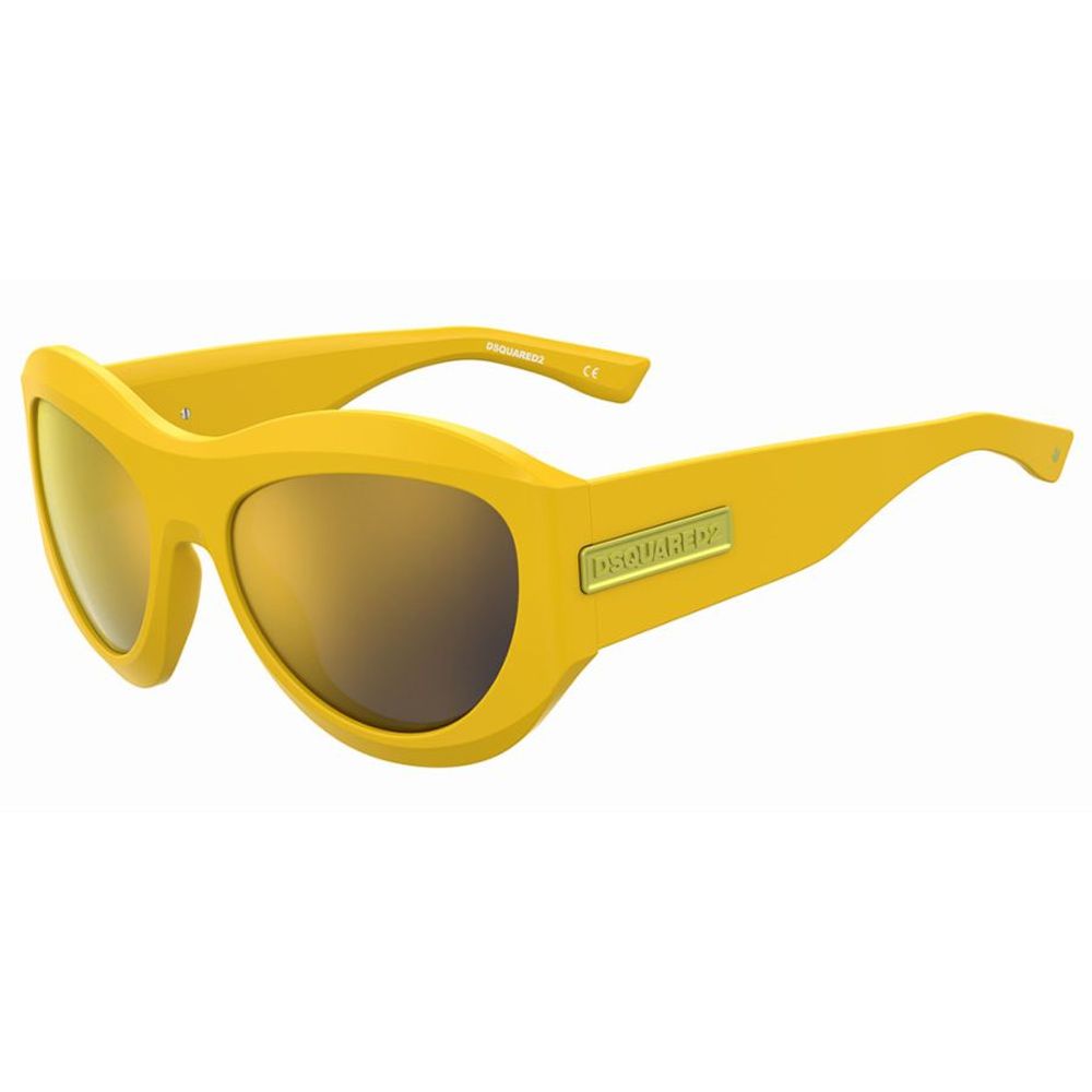 Dsquared² Yellow Plastic Sunglasses Dsquared²