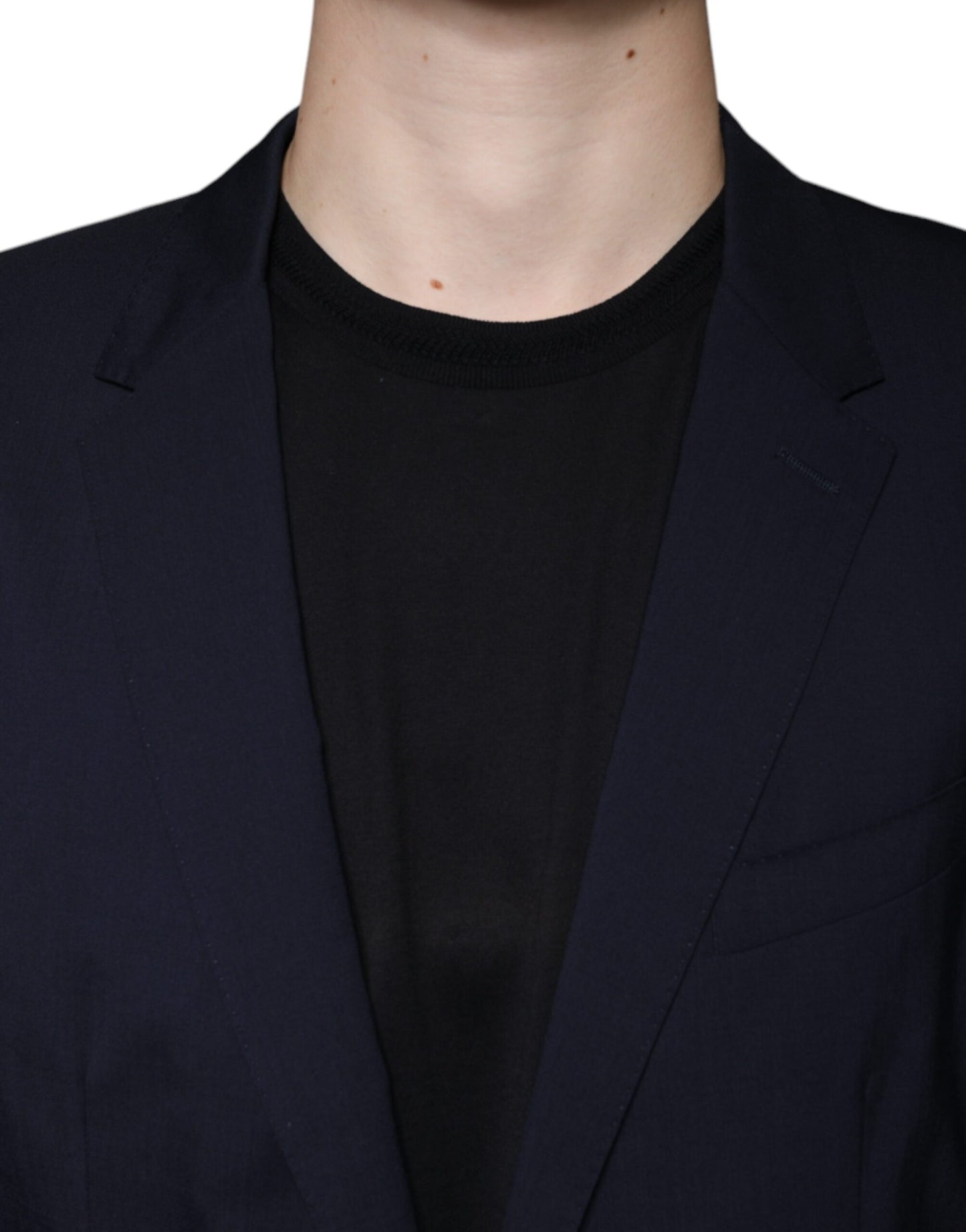 Dolce & Gabbana Dark Blue Formal Tuxedo 2 Piece Suit Dolce & Gabbana