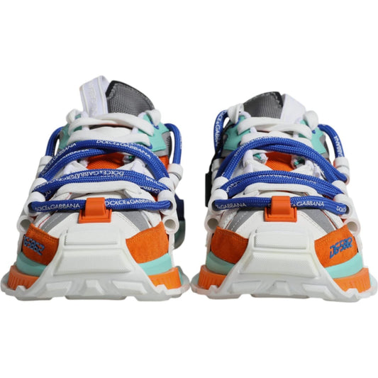 Dolce & Gabbana Multicolor Panelled Space Men Sneakers Shoes