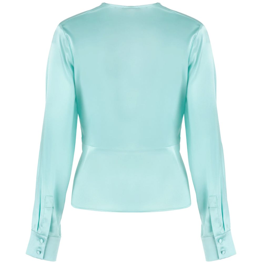 PINKO Green Silk Sweater PINKO