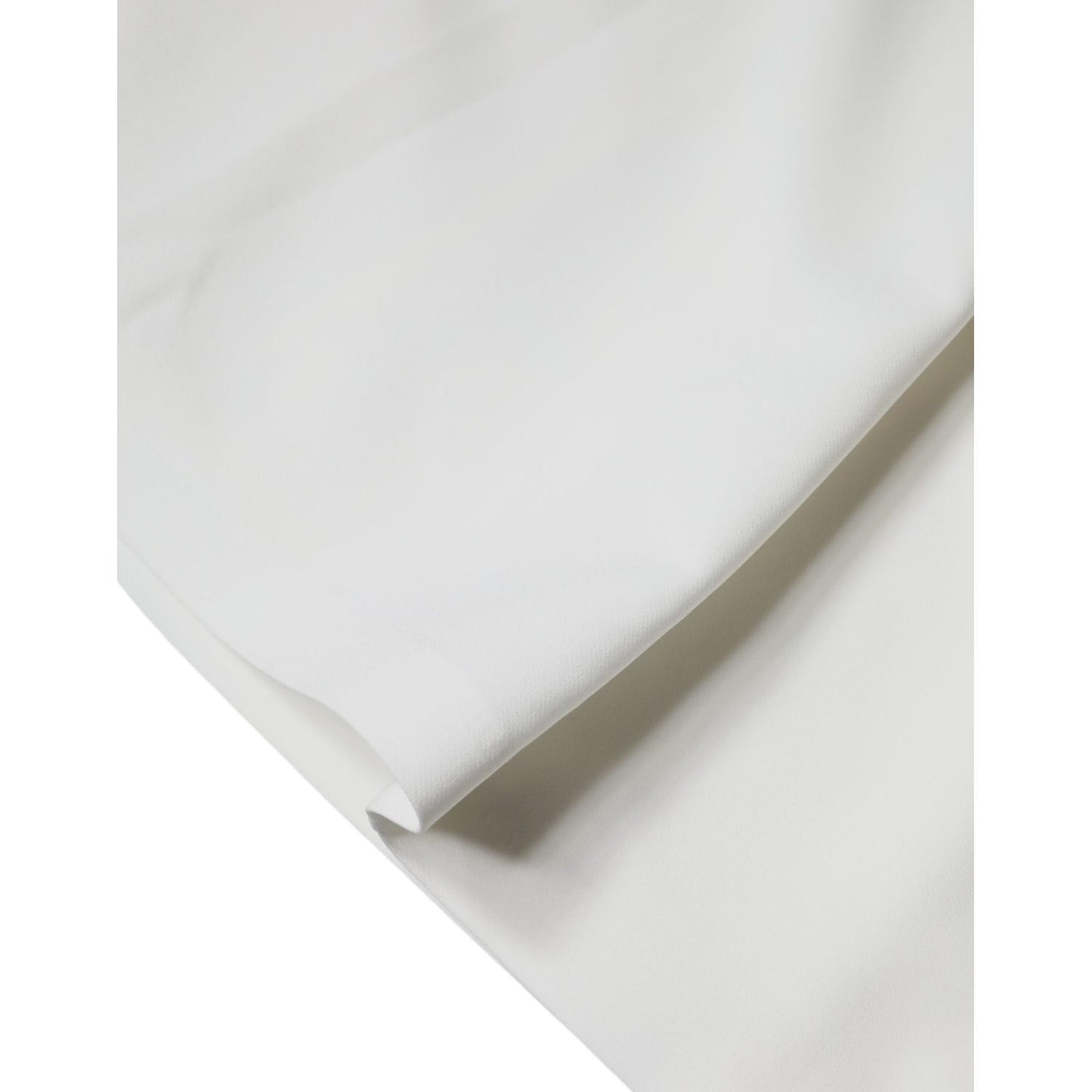 Elisabetta Franchi White Sleeveless Bodycon Sheath Mini Dress