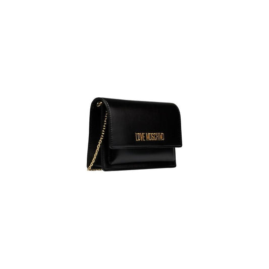 Love Moschino Black Polyethylene Crossbody Bag Love Moschino