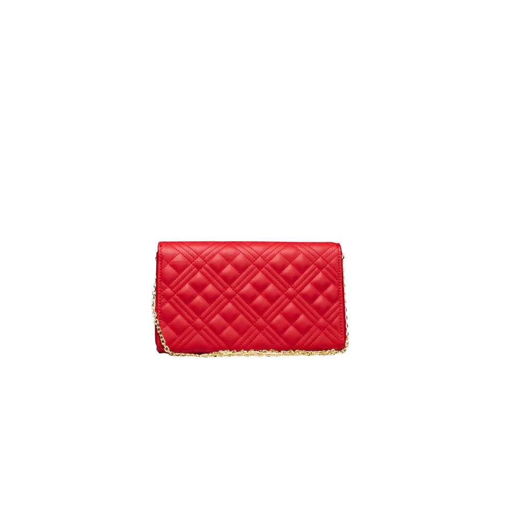 Love Moschino Red Polyethylene Crossbody Bag Love Moschino