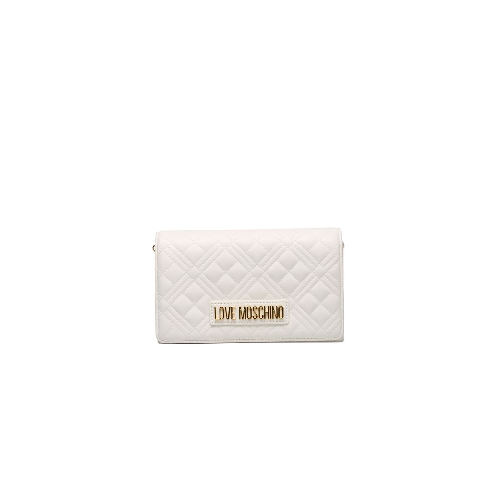 Love Moschino White Polyethylene Crossbody Bag Love Moschino