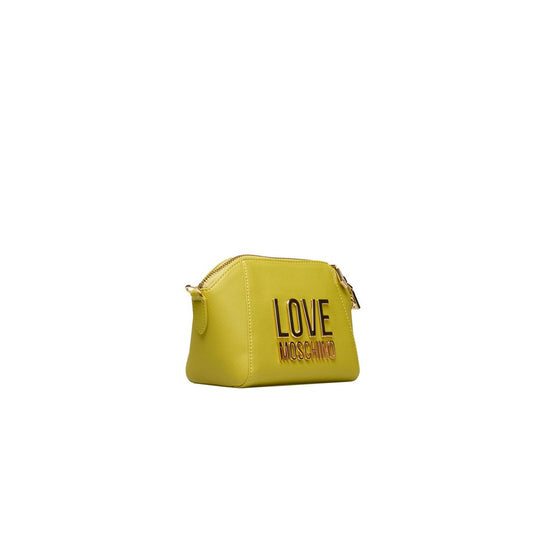 Love Moschino Yellow Polyethylene Crossbody Bag Love Moschino