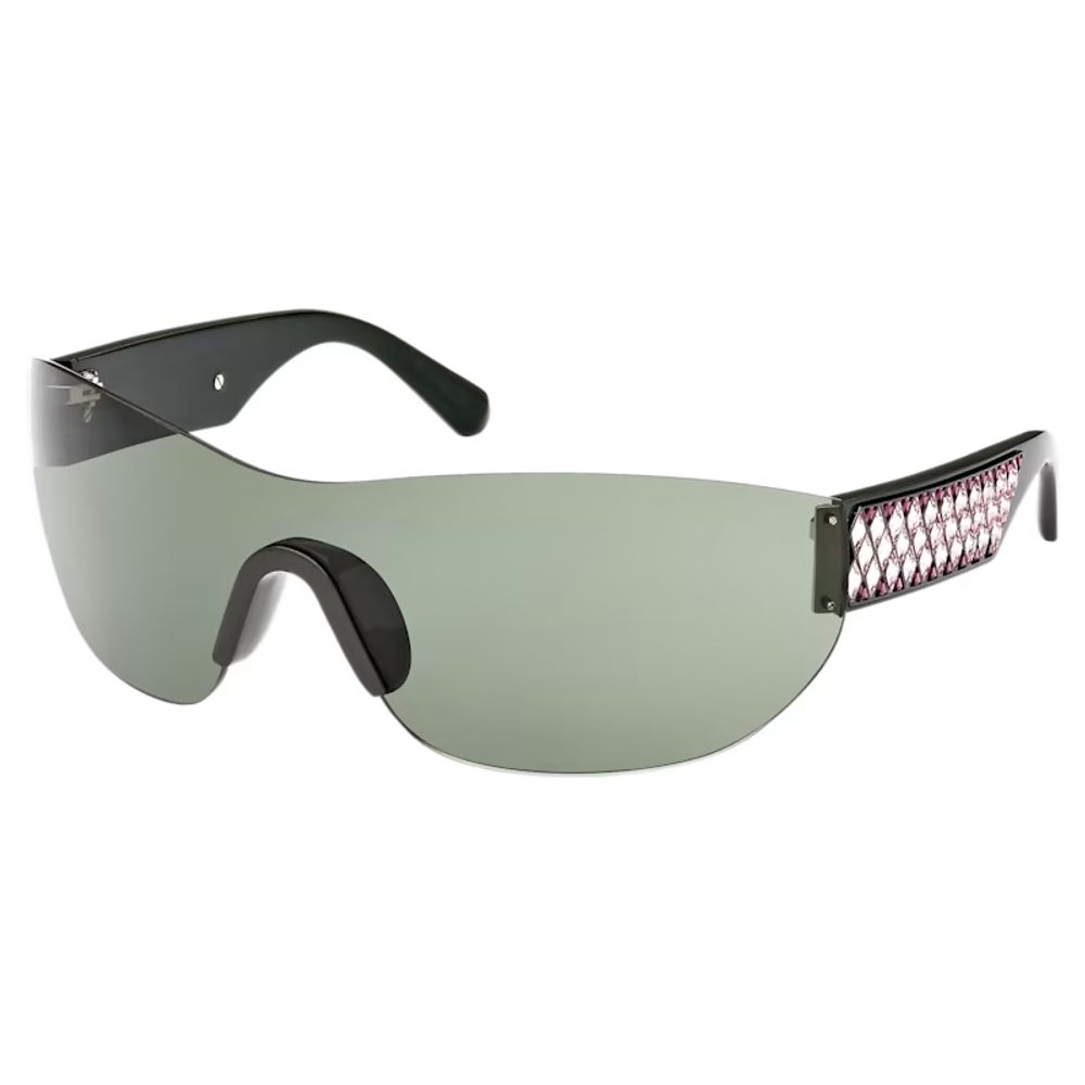 Swarovski Green Plastic Sunglasses Swarovski