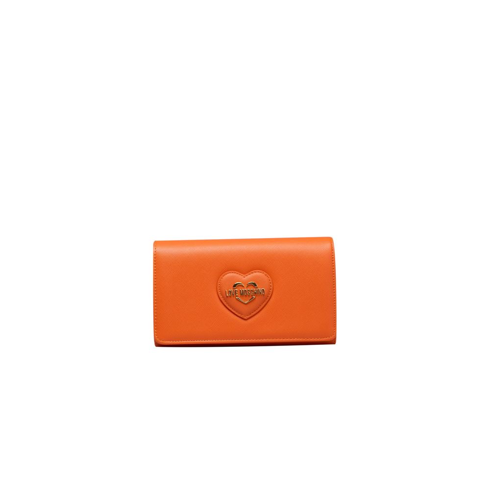 Love Moschino Orange Polyethylene Crossbody Bag Love Moschino