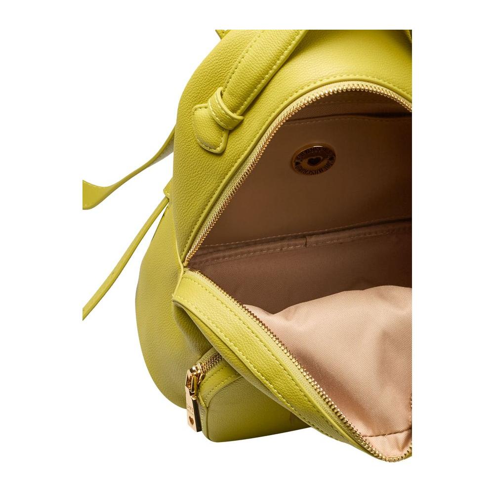 Love Moschino Yellow Polyethylene Backpack Love Moschino