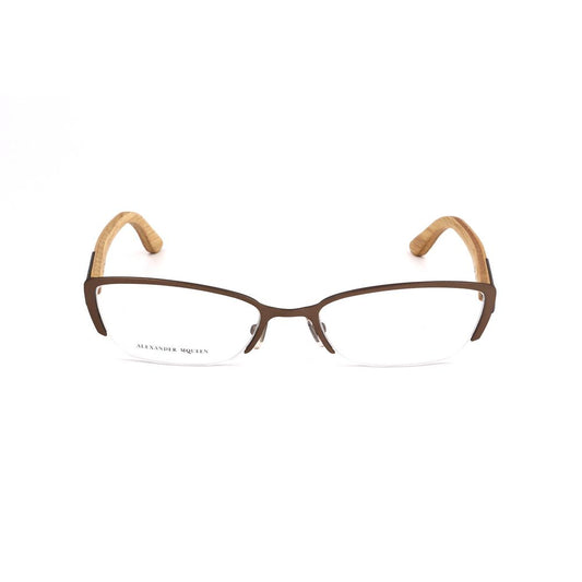 Alexander McQueen Bicolor Metal Glasses (Frames) Alexander McQueen