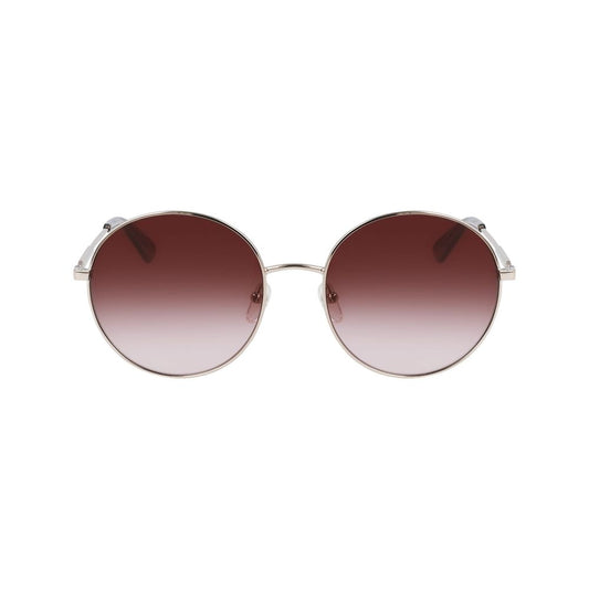 Longchamp Gold Metal Sunglasses