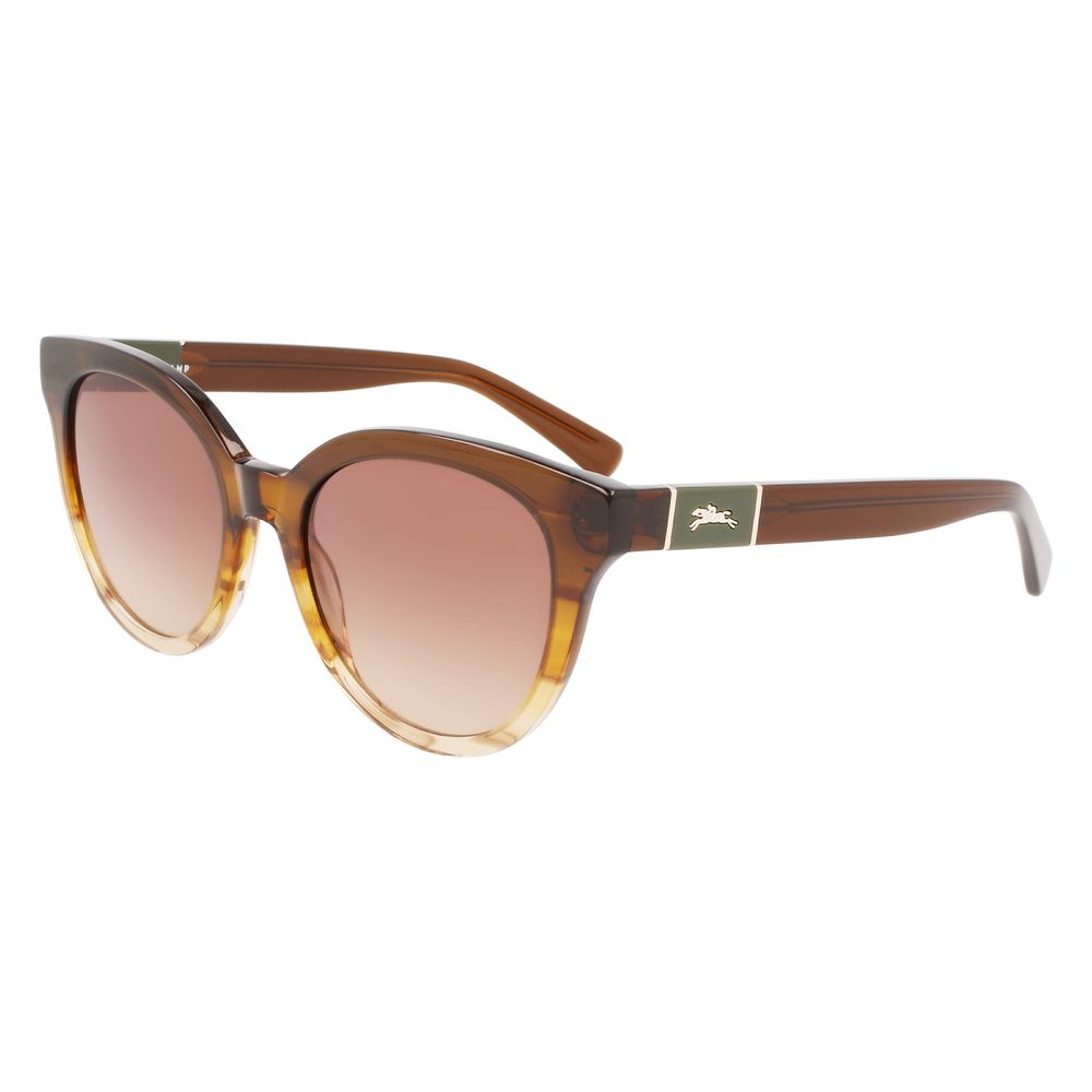 Longchamp Brown Acetate Sunglasses Longchamp