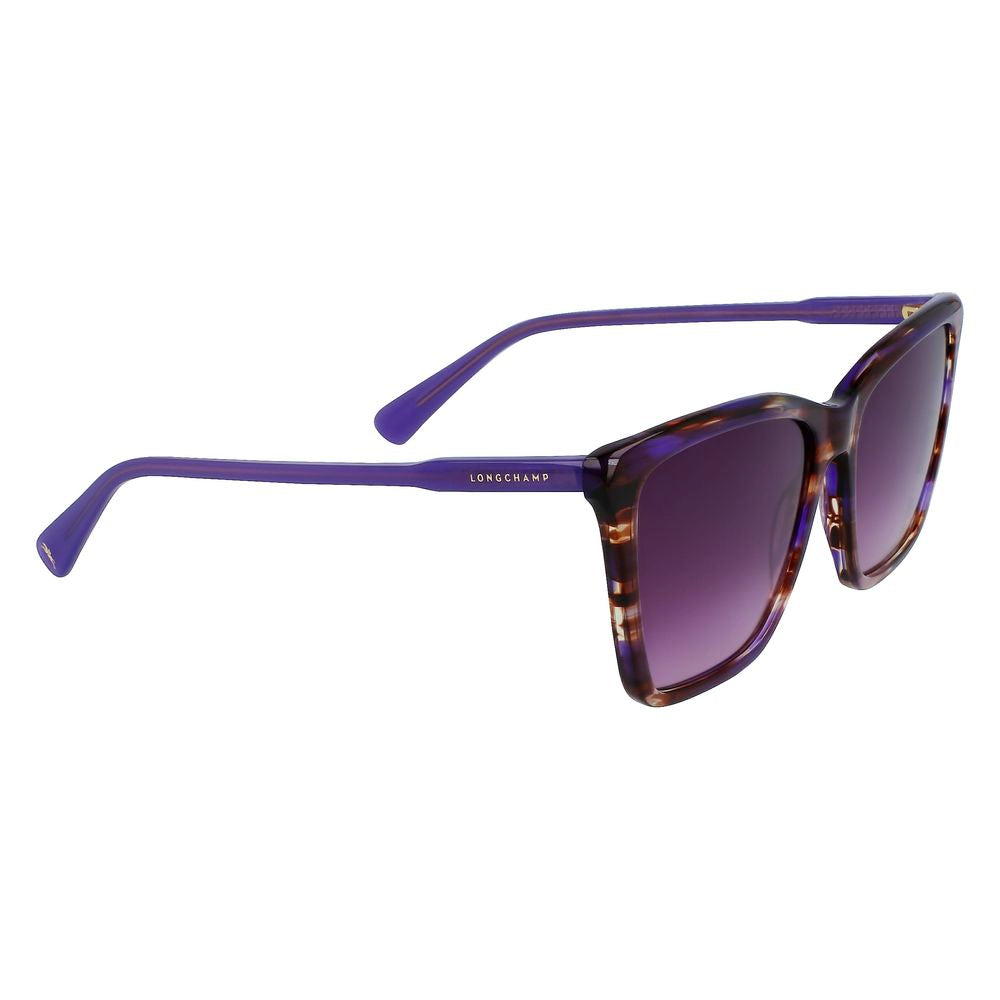 Longchamp Purple Acetate Sunglasses