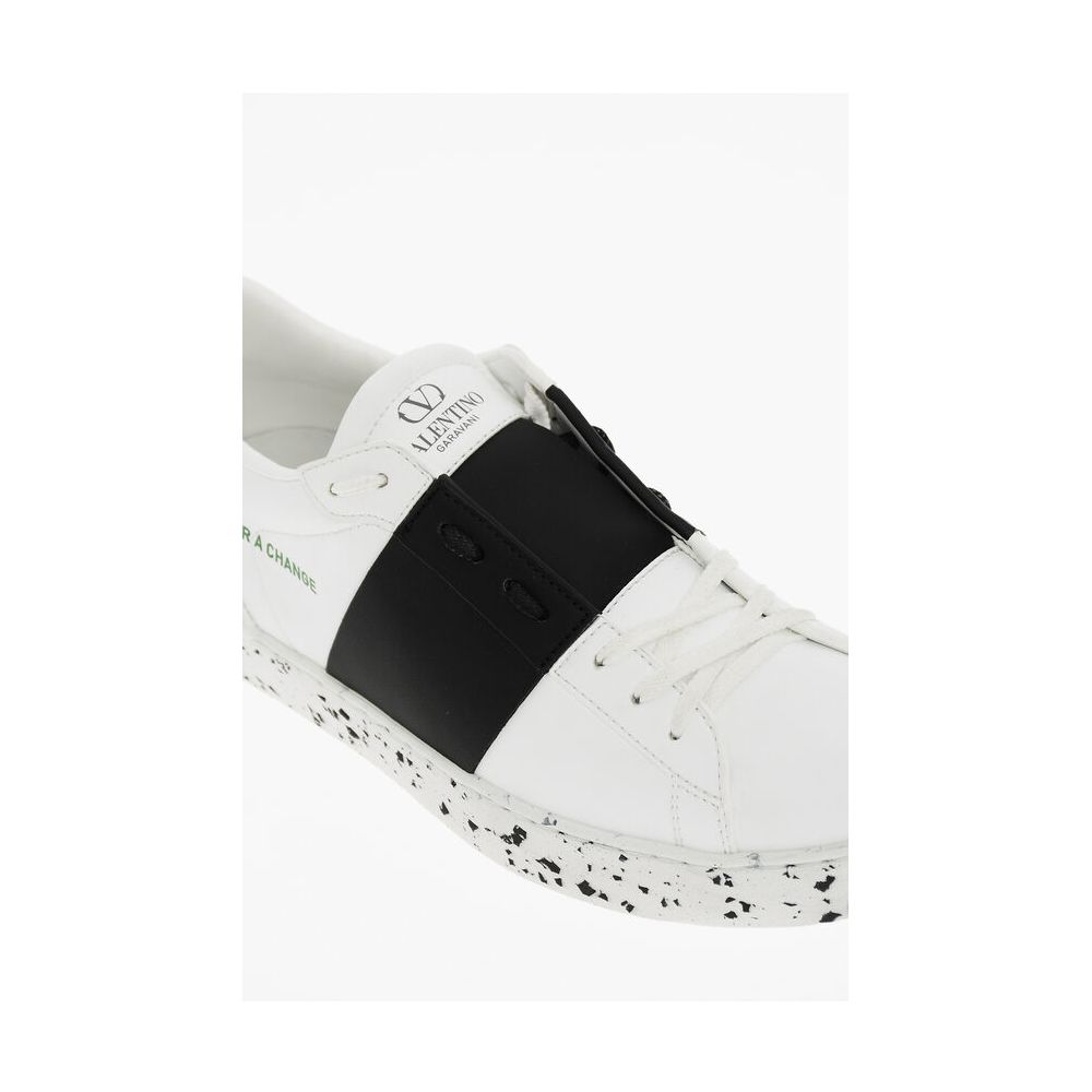 Valentino Garavani White Leather Di Calfskin Sneaker