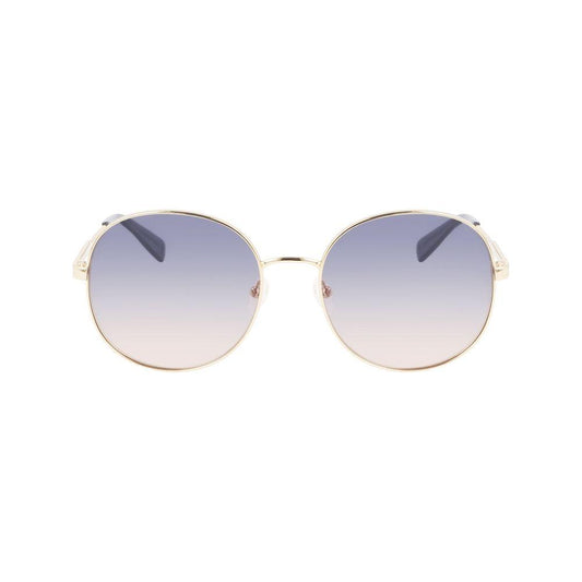 Longchamp Multicolor Metal Sunglasses Longchamp Light Gray