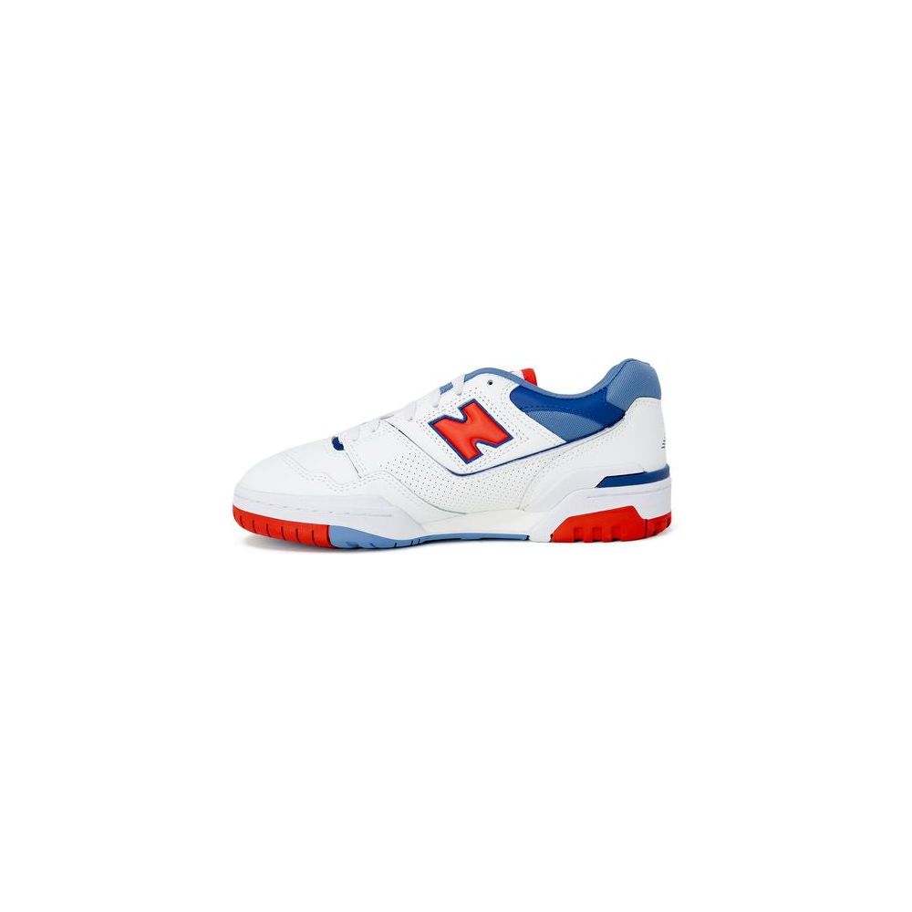 New Balance Blue Synthetic Leather Sneaker